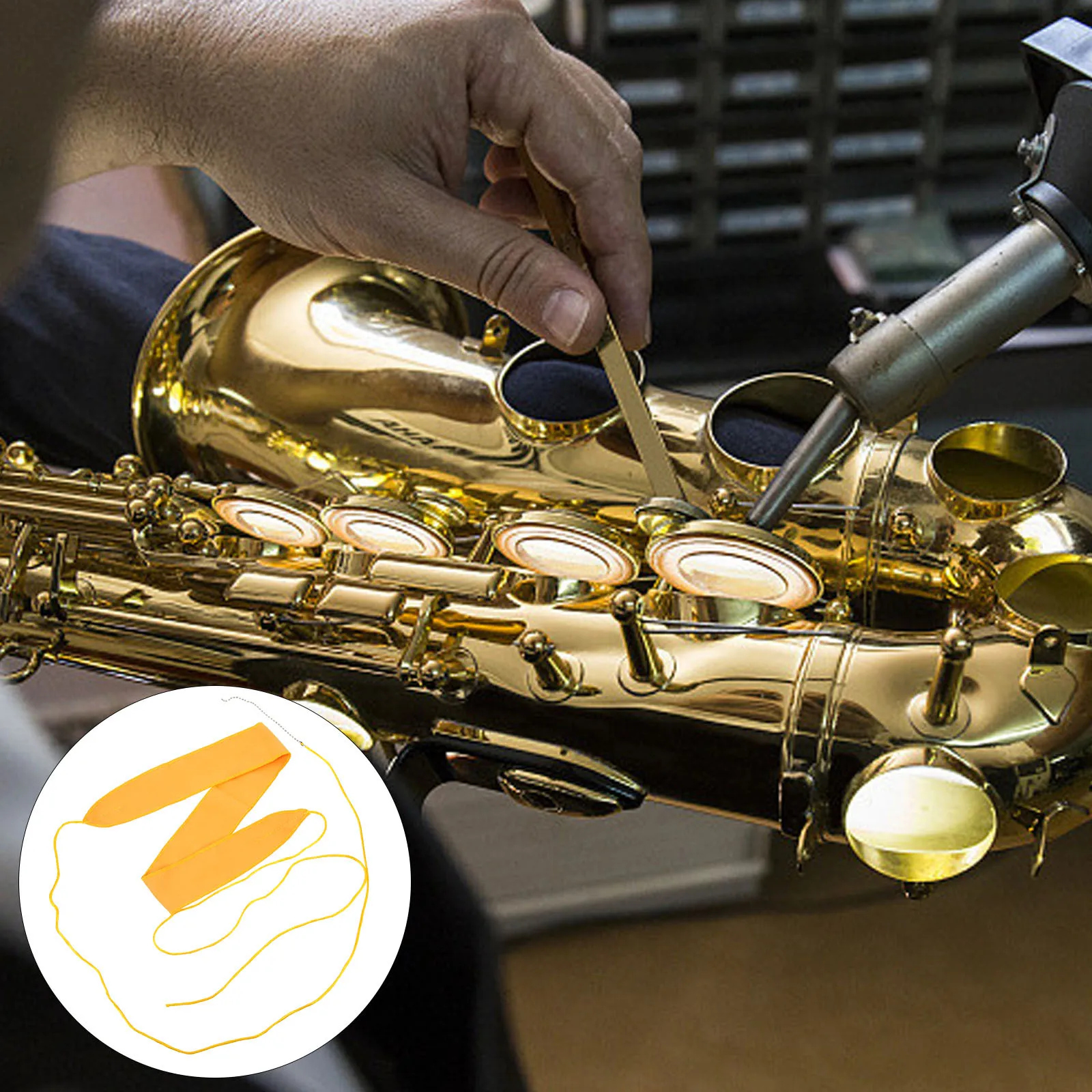 

Inner Bore Cleaning Cloth For Flute Saxophone Oboe Bamboo Instrument Soft Fleece Drying Swab Maintenance Tool