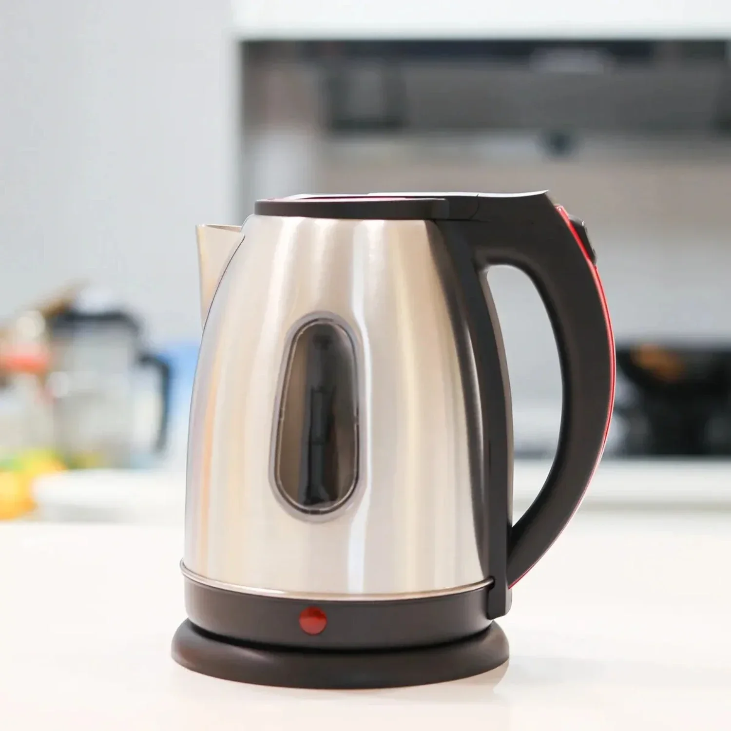 Highly Durable 1.8L Stainless Steel Automatic Kitchen Appliance Kettle Boils Quickly and Efficiently