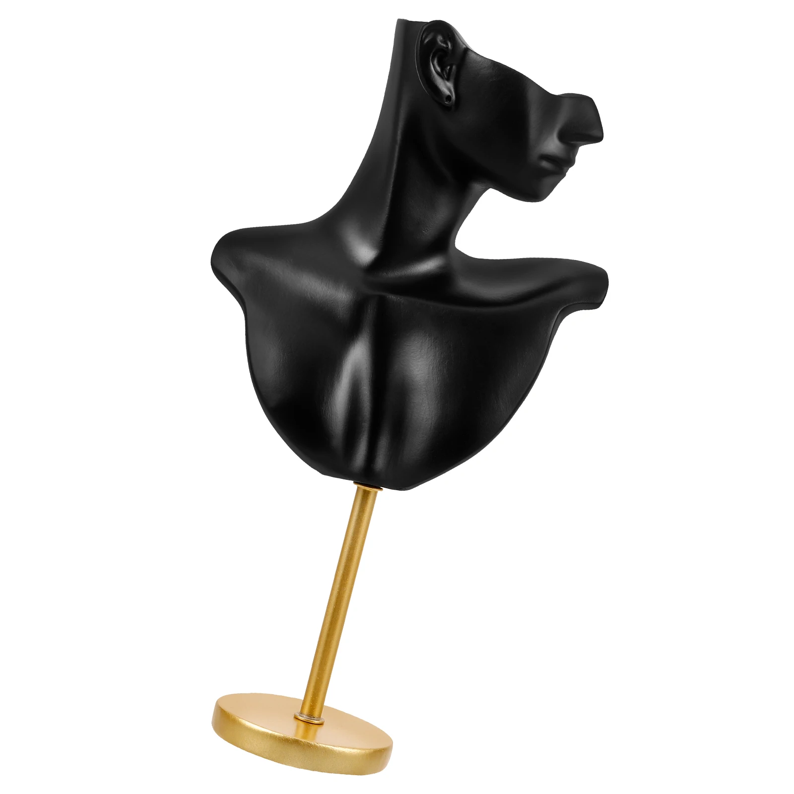 Earrings Display St Jewelry Storage Holder Necklace ganizer Zinc Alloy Mannequin Creative Rack Earring Holder Counter Props