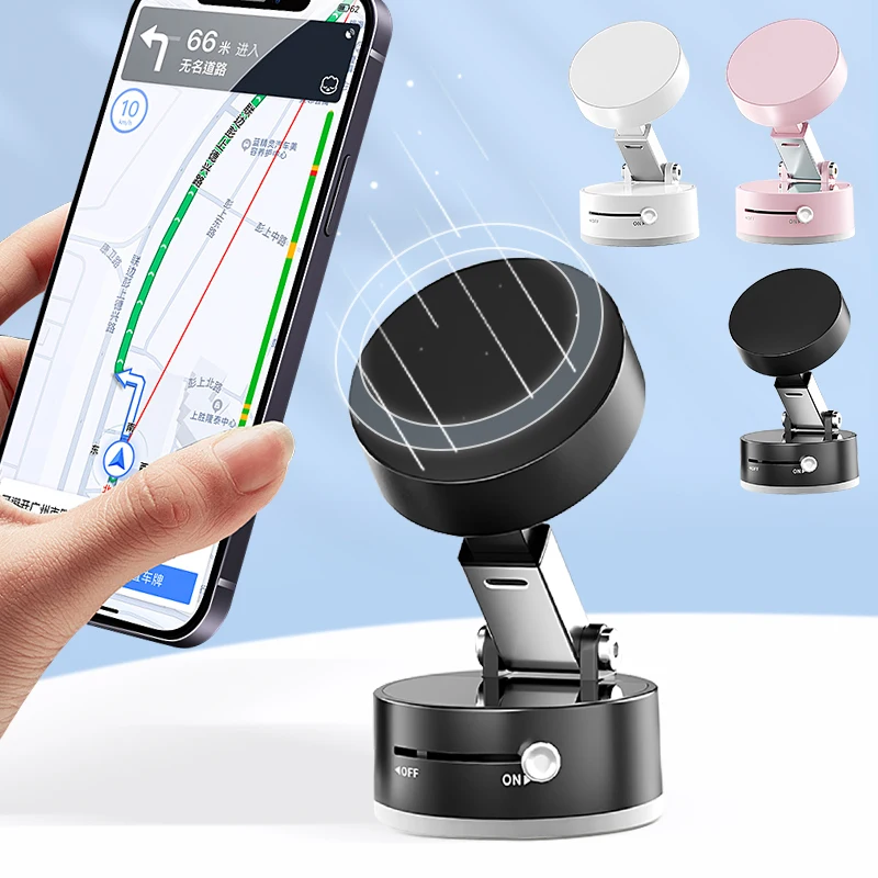 

Multifunctional Vacuum Suction Cup Bracket Adjustable Suction Cup Rotatable Phone Stand Universal Magnetic Phone Holder For Car