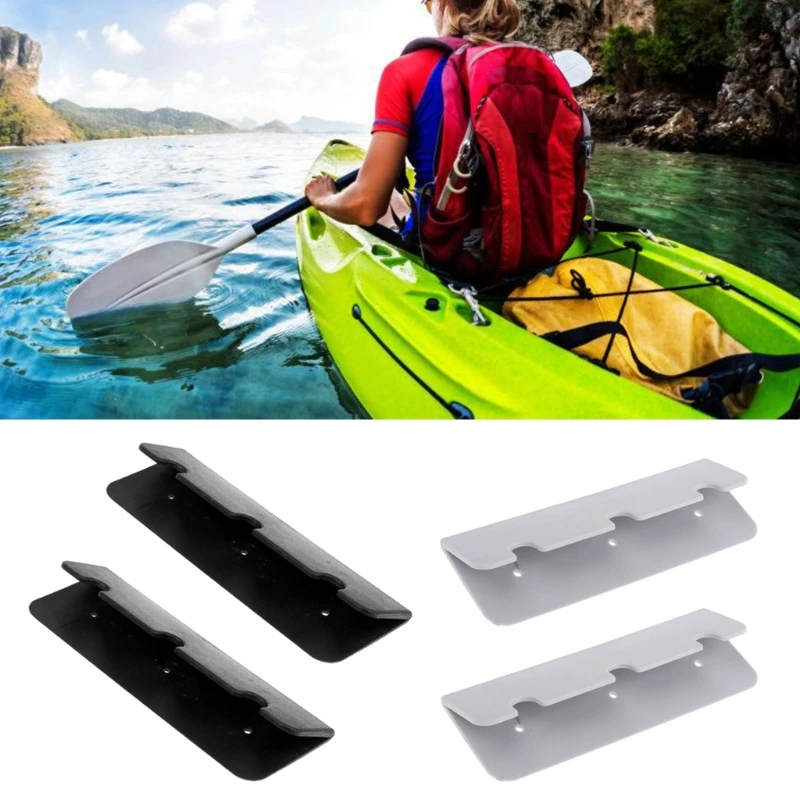 

2Pcs/set Boat Hook Clip Anti-Agings Replacement Inflatable Boat Holder Hook Boat Bracket for Yacht Canoes