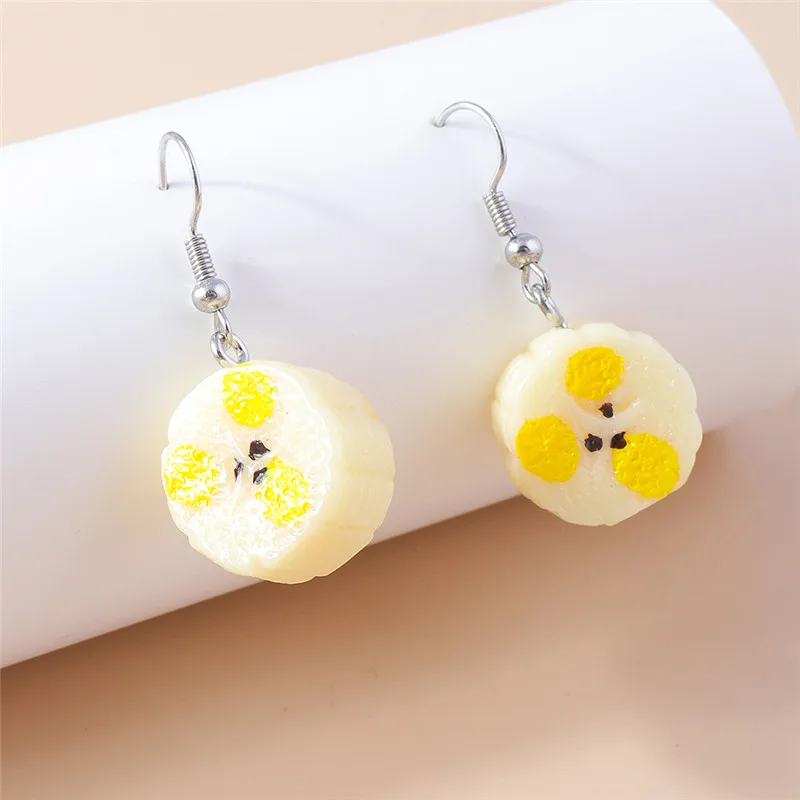 Aihua Cartoon kreative orange Ohrringe für Frauen neue Mode Früchte Ohrringe lustige Schmuck Geschenke – Detail 11