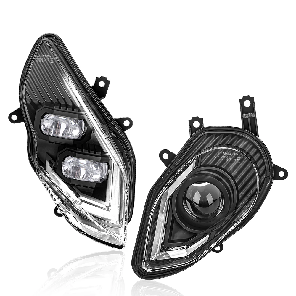 E-MARK APPROVAL LED Headlight for BMW S1000RR 2015-2018 LED DRL High Low Custom Modified Motorcycle Sportbike Front Head Lamp