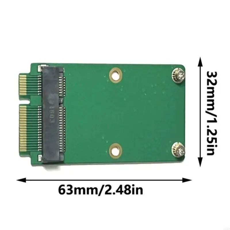 Universal Mini PCIE Converter Adapter for Safe Device Testing Ensures No Chip Interferences Convenient Wireless LAN Card