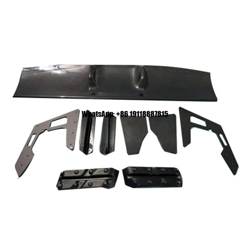 

LB Style Carbon Fiber Rear Trunk Spoiler Wing Fit for Nissan R35 Skyline GTR 1:1 High Quality