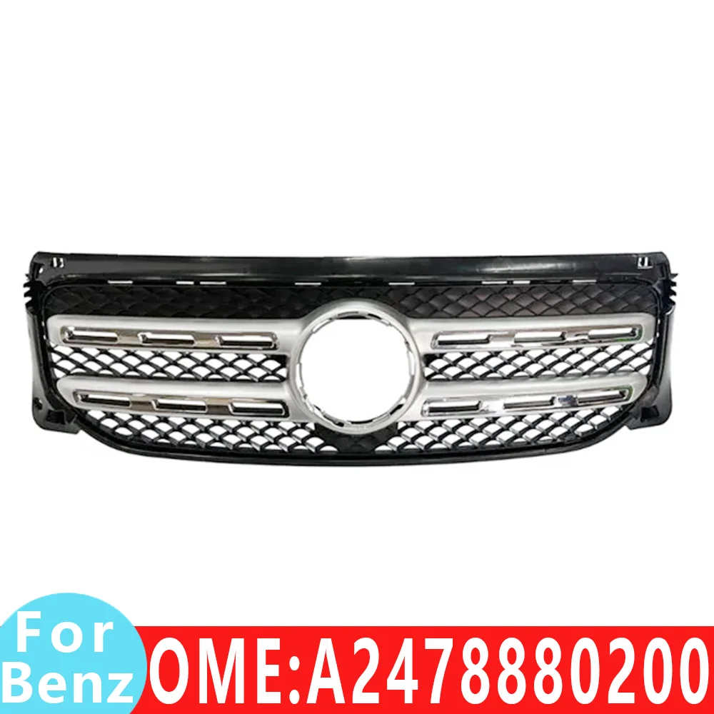 

for Mercedes Benz car front bumper Grille mesh Middle grid base W247 GLB220 GLB200 AMG GLB350 4MATIC 2478880200 Accessories