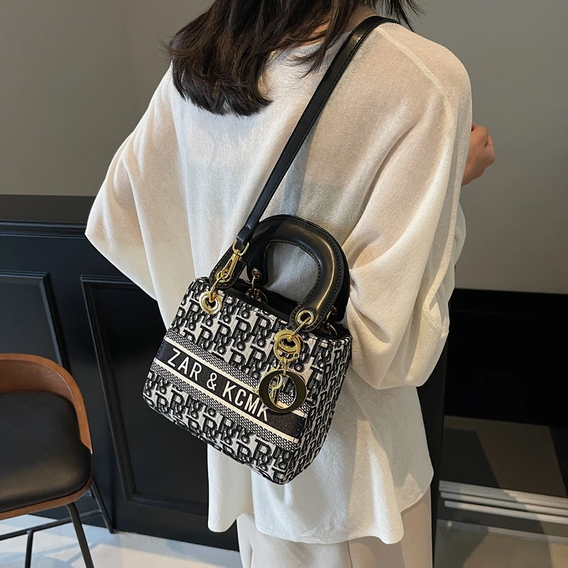 

Chic Elegant Tote Bag Women, Genuine Leather Shoulder Crossbody Purse Designer Messenger Handbag Popular Classic