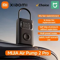 Xiaomi Mijia Air Pump 2 Pro Portable Electric Air Compressor Mi Inflatable Treasure 150psi High Pressure f for  Car Bike Soccer