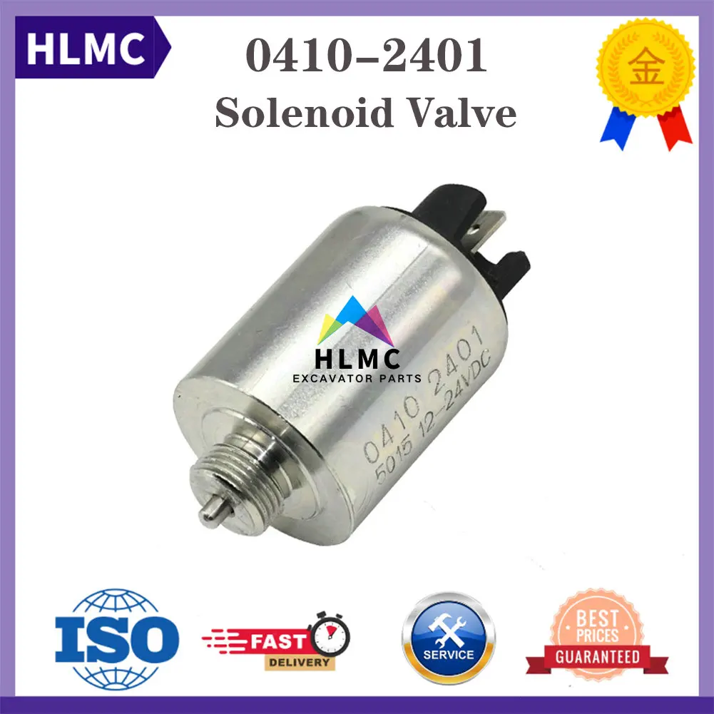 

Запчасти для строительной техники 04102401 0410-2401 Детали двигателя 12 В 24 В Электромагнитный клапан Гасительный переключатель Запчасти для экскаваторов