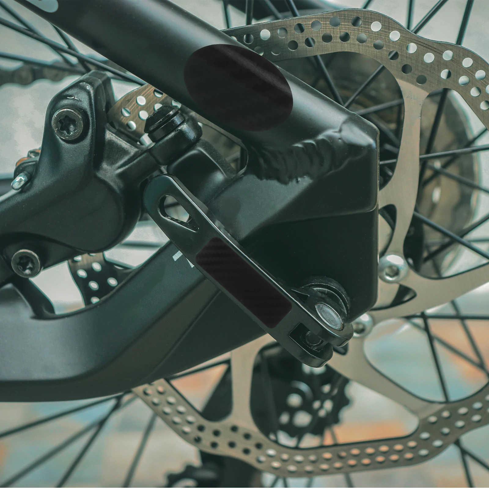 

5 Sets Frame Protective Film Bicycles Chain Decals Accessories Paper Bike Stickers
