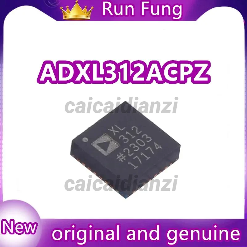 

Акселерометр ADXL312ACPZ ADXL312 X, Y, ось Z ± 1,5g, 3g, 6g, 12g 3,125 Гц ~ 1,6 кГц 32-LFCSP-LQ (5x5), 5 шт./партия, новинка, оригинал