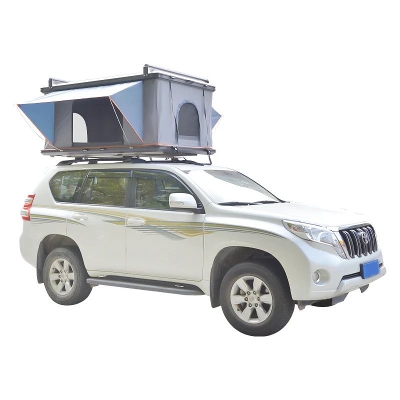 Hot selling  2-3 person straight pop up rooftop tent