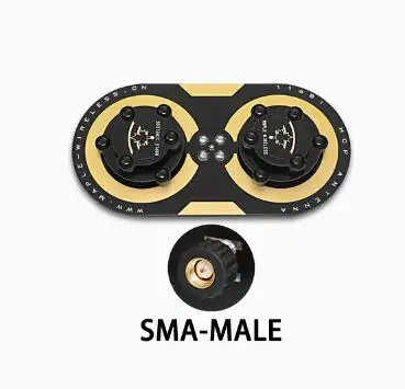 

Maple wireless 11dBi 13DB 5.8Ghz RHCP SMA Polarized Receiver Patch FPV Antenna For Fatshark Skyzone COBRA Goggles Long range