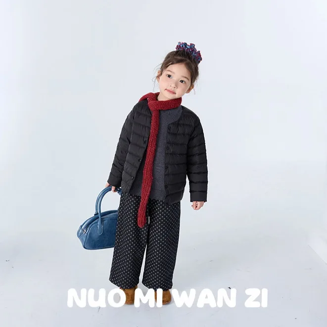 Children's Clothing Children's Down Jacket 2025 Winter Versatile Foreign Style Girls' Jacket
