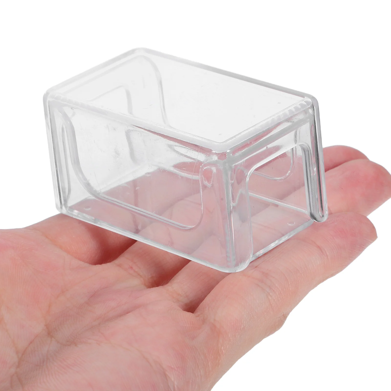 

3pcs Transparent Acrylic Chalk Holder for Snooker Pool Billiards Portable Durable Cube Cue Chalk Box Quick Access Travel