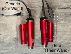 NEW Thz Terahertz Wand THz Miracle Tera Hertz Wand Blower Hot Air Blower Body Pain Relief Cell Light Magnetic Healthy Device
