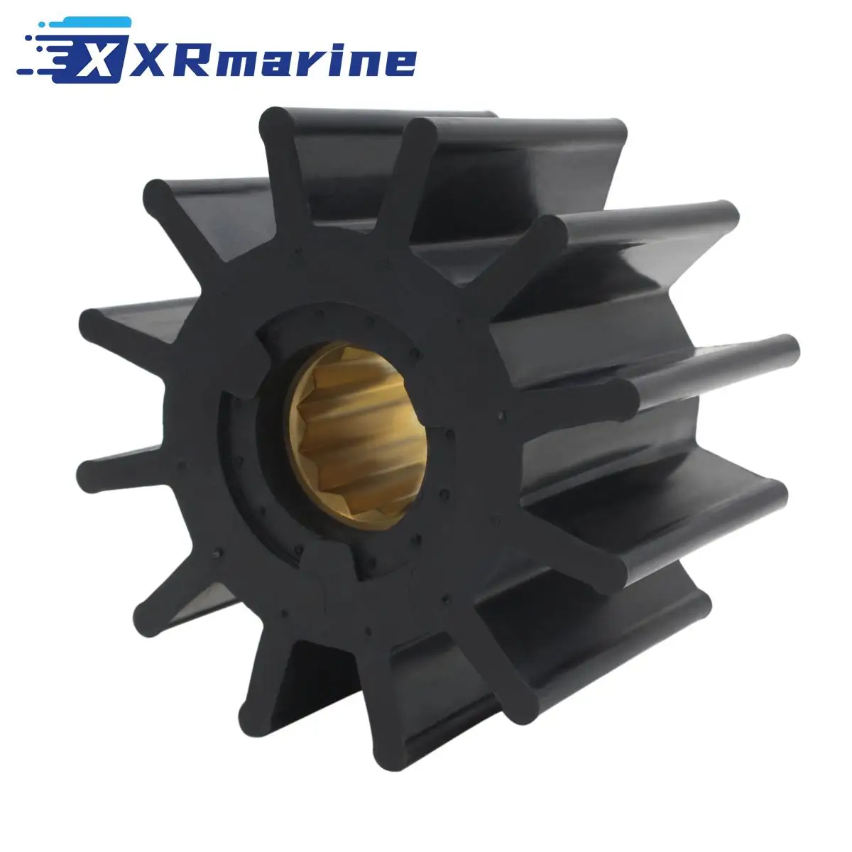 Neoprene Impeller 17935-0001 for Jabsco Water Pump 12 Blade Spline DriveBoat Motor Accessories Parts 17935-0001-P