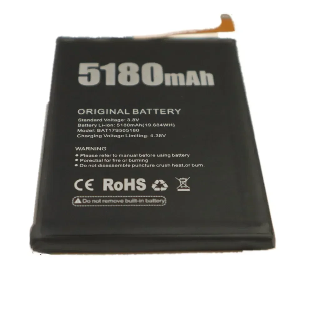 New BAT17S505180 4350mAh Original Replacement Battery For DOOGEE S50 Phone Batterie Bateria Batteries In Stock