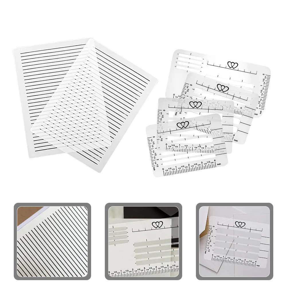 12pcs-precision-lettering-guide-ruler-set-plastic-template-rulers-for-calligraphy-journaling-envelope-addressing-straight-line