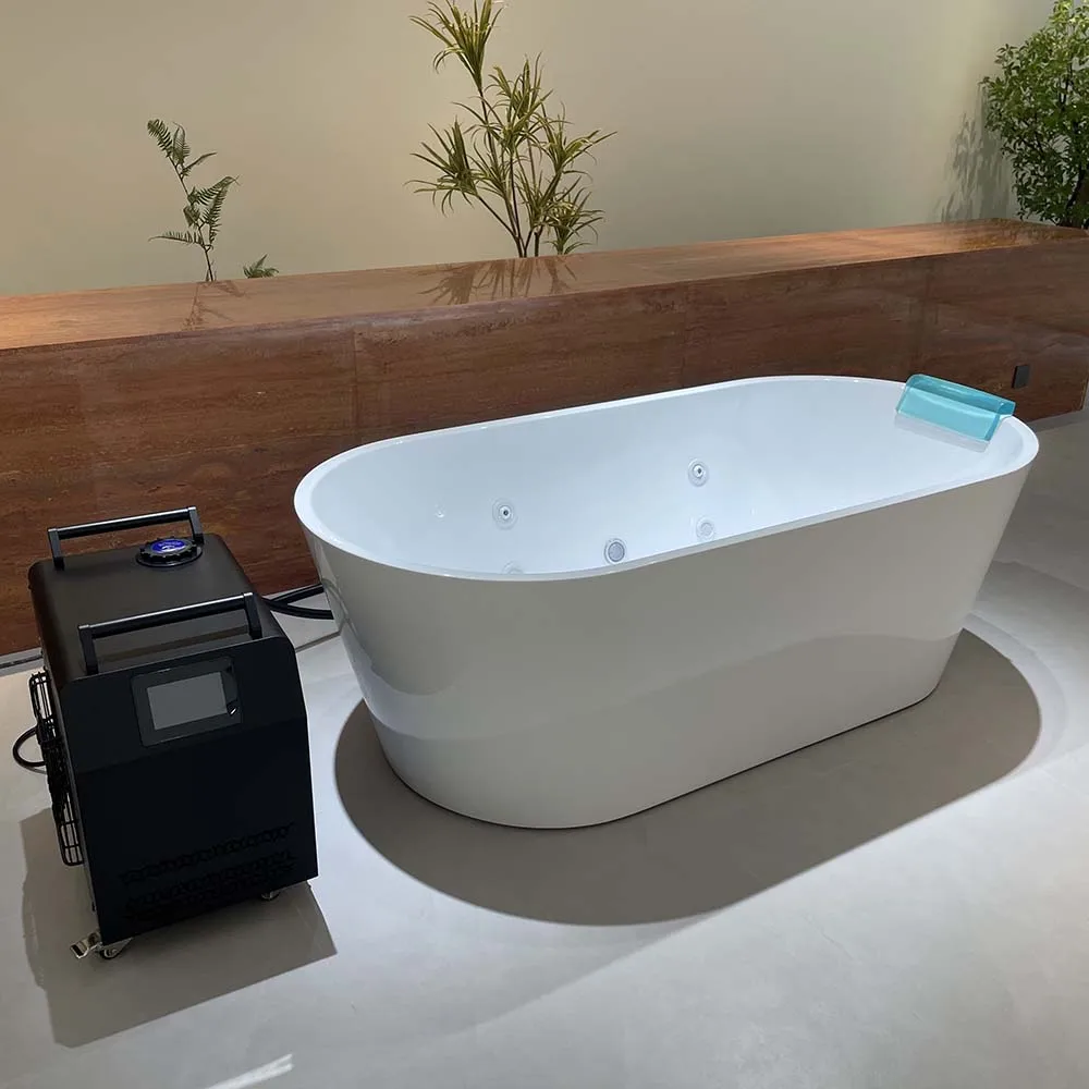 

Акриловая ванна для льда овальной формы, ванна для глубокой воды в помещении и на открытом воздухе для спортивного восстановления