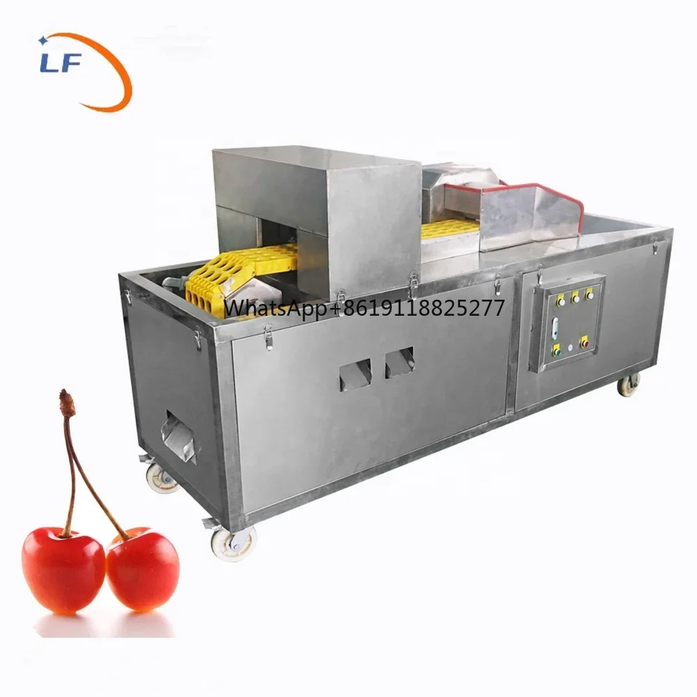 Industriële Pitter Fresh Lychee Cherry Core Remover Coring Machine Litchi Pitting Machine