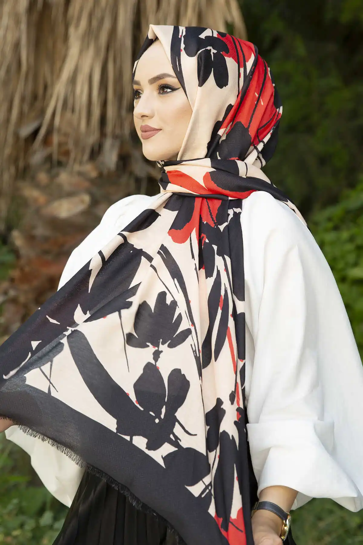 Women Shawl Scarf Modern Islamic Muslim Women 'S Head Scarf Hijab for Women Islamic Hijab scarf Turbans Bayan