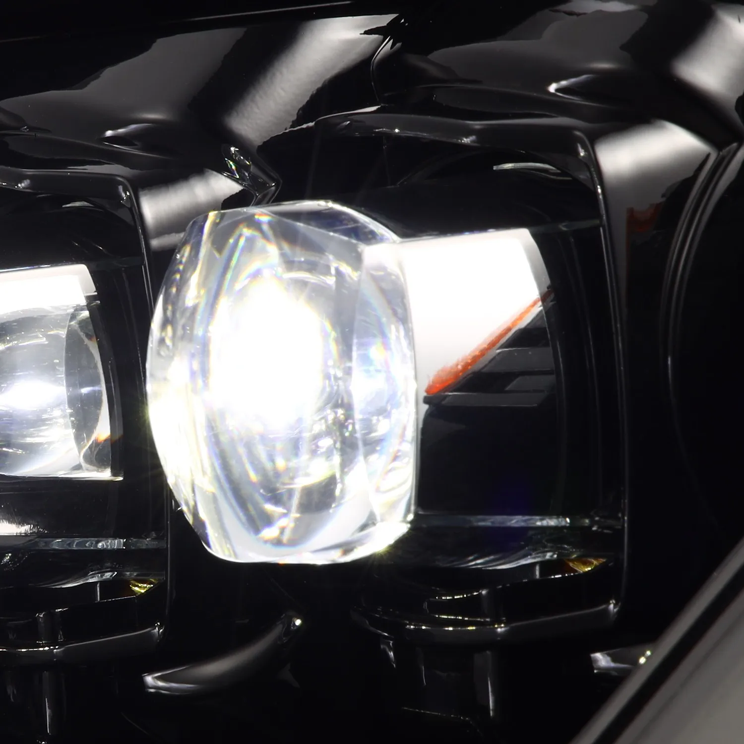 For AREX 03-09 Toyota 4Runner NOVA-Series LED Projector Headlights Alpha-Black