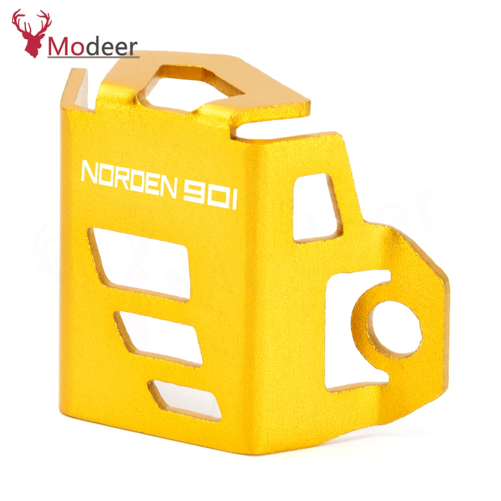 norden 901 CNC Aluminum Rear Brake Fuel Tank Oil Cup Cover Protector Motorcycle Accessory for HUISQ 901 norden norden901 2022