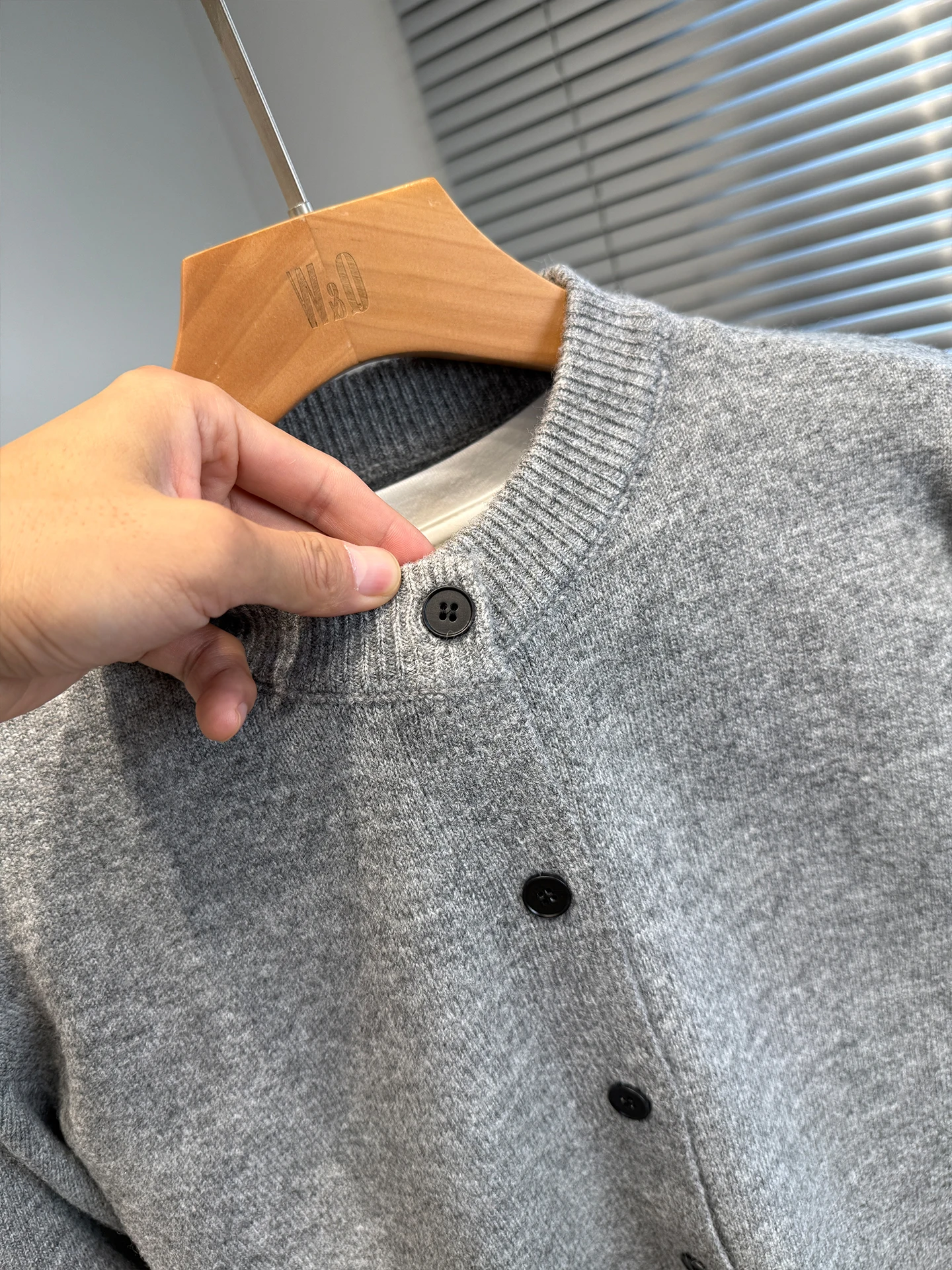 

Универсальный повседневный мужской вязаный кардиган, круглая верхняя одежда Ne, длинный све, полиэфирное волокно, мягкий, удобный, теплый, дышащий