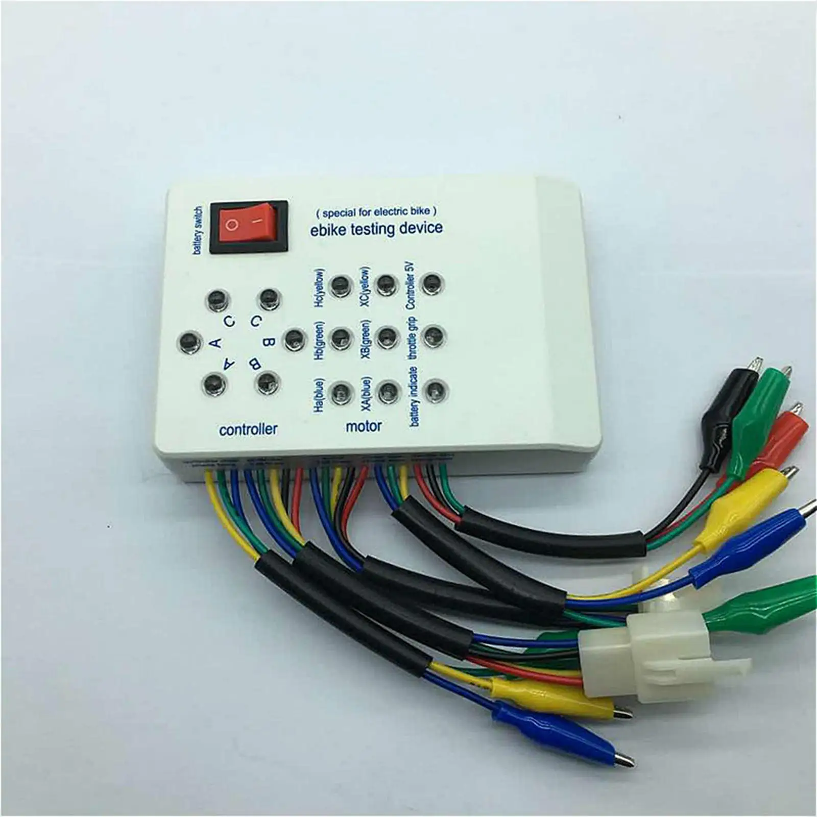 

E-Bike Scooter Brushless Motor Controller Tester, for Teste Motor Coil, Electric
