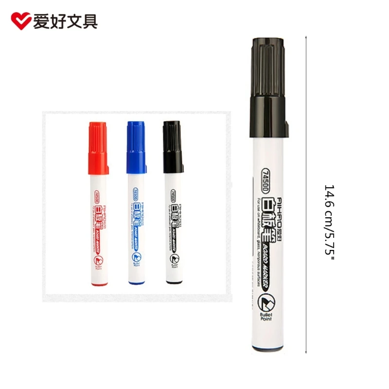 Стираемые ручки для белой доски с тонким кончиком, маркеры для белой доски, маркеры для белой доски, маркеры для сухой салфетки,