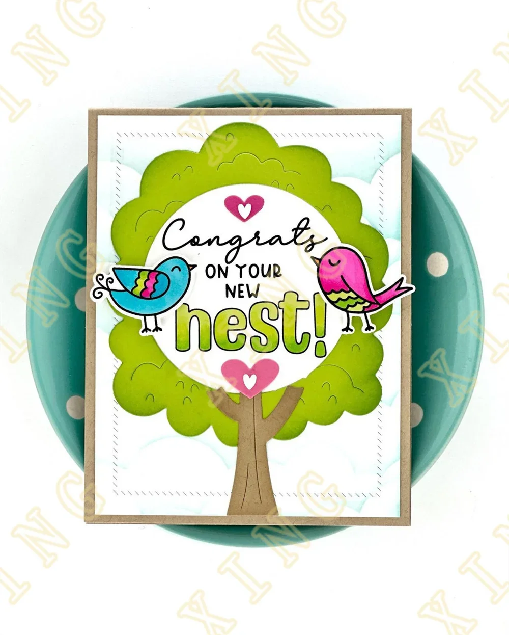 Make like a Tree Doodle Bird Digs Metal Cutting Dies And Stamps DIY Scrapbooking Card Stencil Paper Cards Handmade Album Stamps