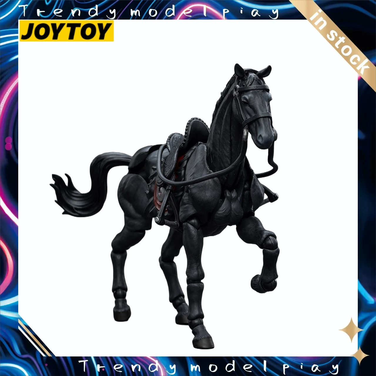 

In Stock Original JOYTOY Dark Source-JiangHuWar Horse(Black) 1/18 Brand Figure Model Toys Gifts Collection Ornaments