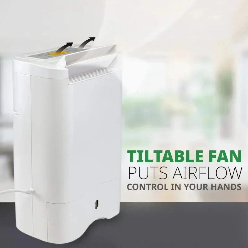 مزيلات الرطوبة المجففة في منطقة صغيرة ، مدمجة وهادئة ، مع خرطوم تصريف مستمر للمساحات الصغيرة