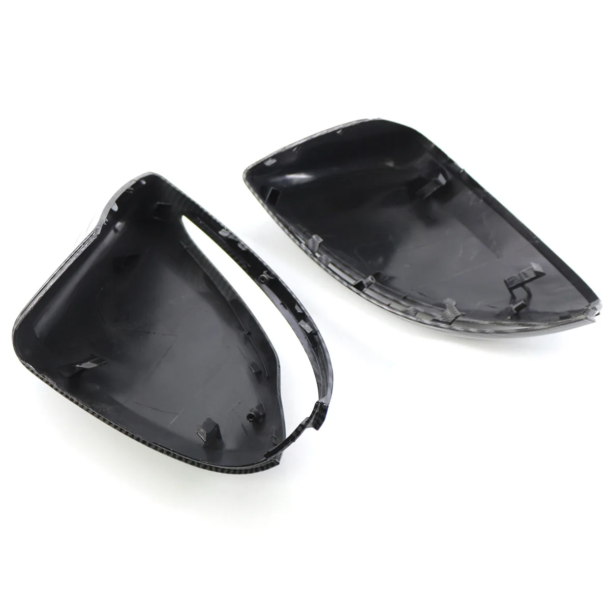 Applicable To Class C E S W205 W213 W222 Rearview Mirror Bright Black Shell Reflector Housing