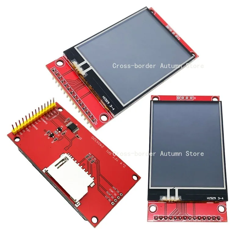 2.4 inch 4-wire SPI serial port TFT liquid crystal display module ILI9341 driver LCD touch screen 240 * 320