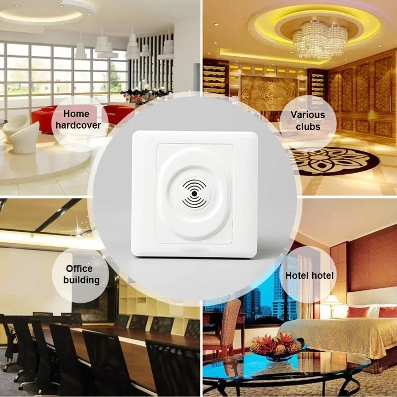 1 Pc Smart Voice Control Light Sensor Switch Sound & Light Controlled Delay Switch Smart Home Wall Mount Switch Accessories NEW