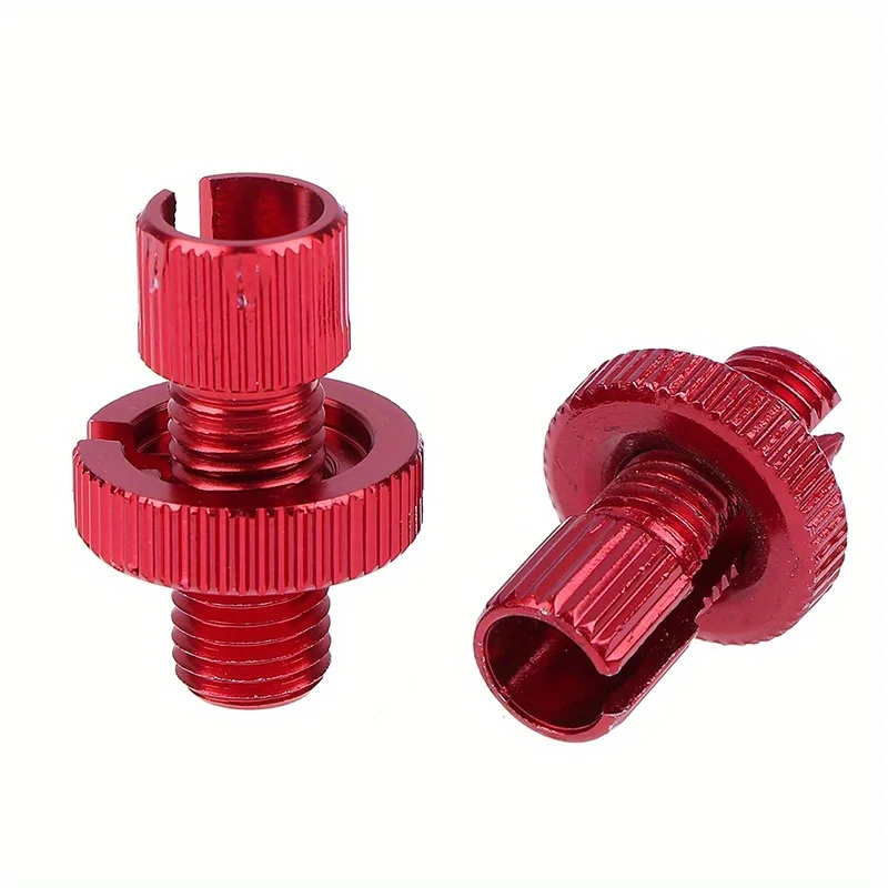 2 uds M10 * 1,25 tornillo Universal de ajuste de línea de Cable de embrague de freno de motocicleta para moto Pit ATV Dirt Bike Motocross rojo