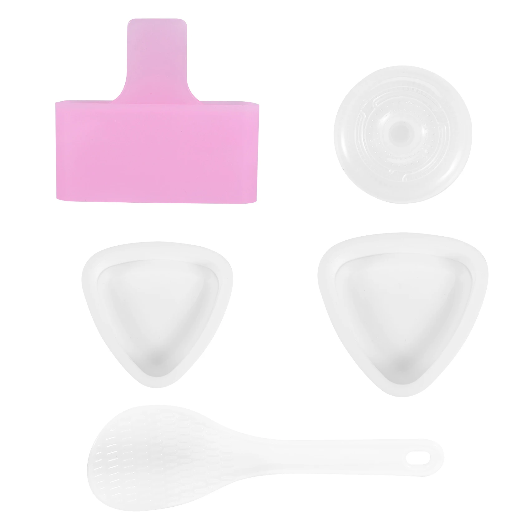 قوالب صانع السوشي قالب أونيجيري صانع Musubi اضغط على مجداف الأرز قالب صنع السوشي للمطبخ المنزلي