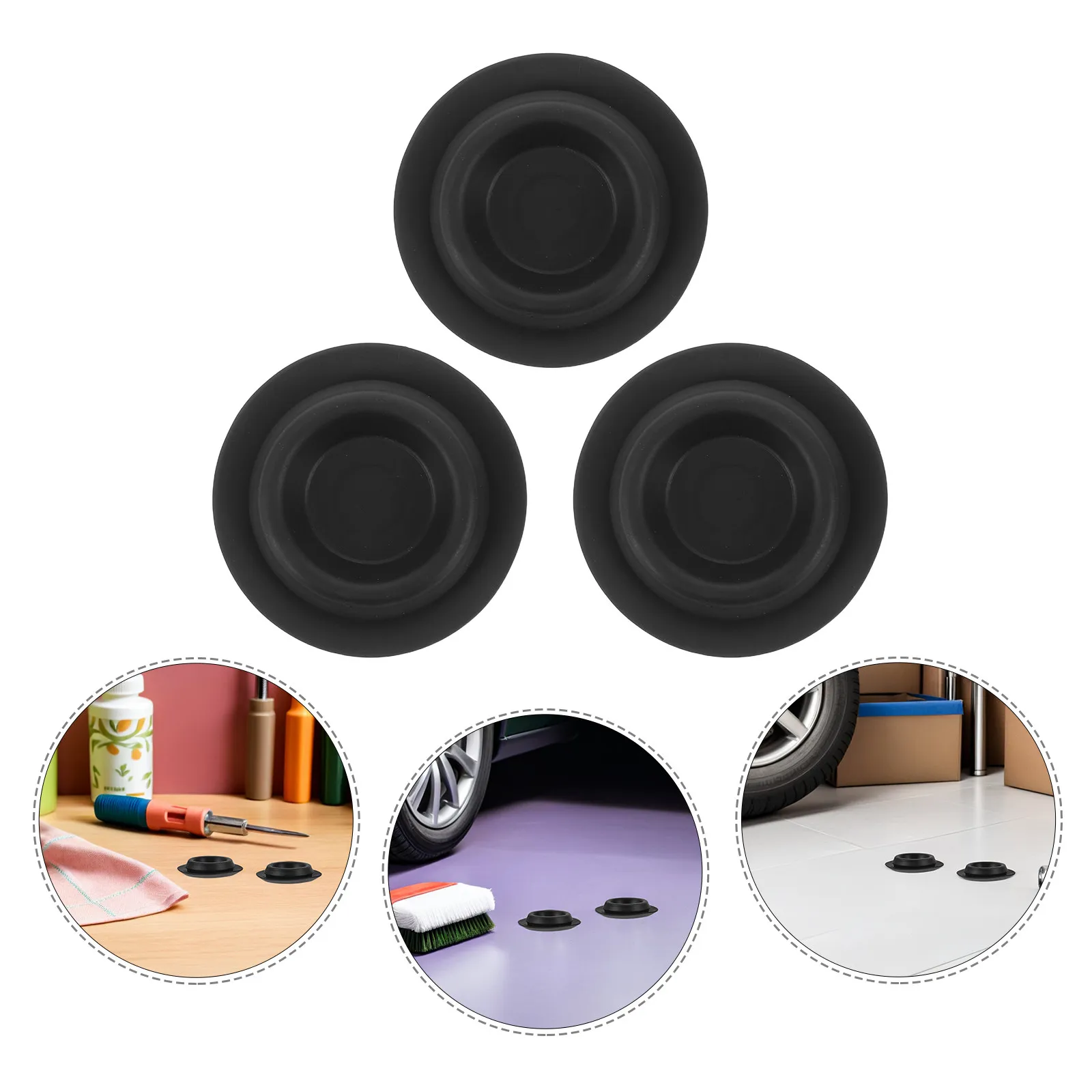 10 pcs Hydraulic Floor Jack Oil Seal Set Horizontal Kit Halloween Christmas New Year Car Rubber Stopper Automotive Body Plug