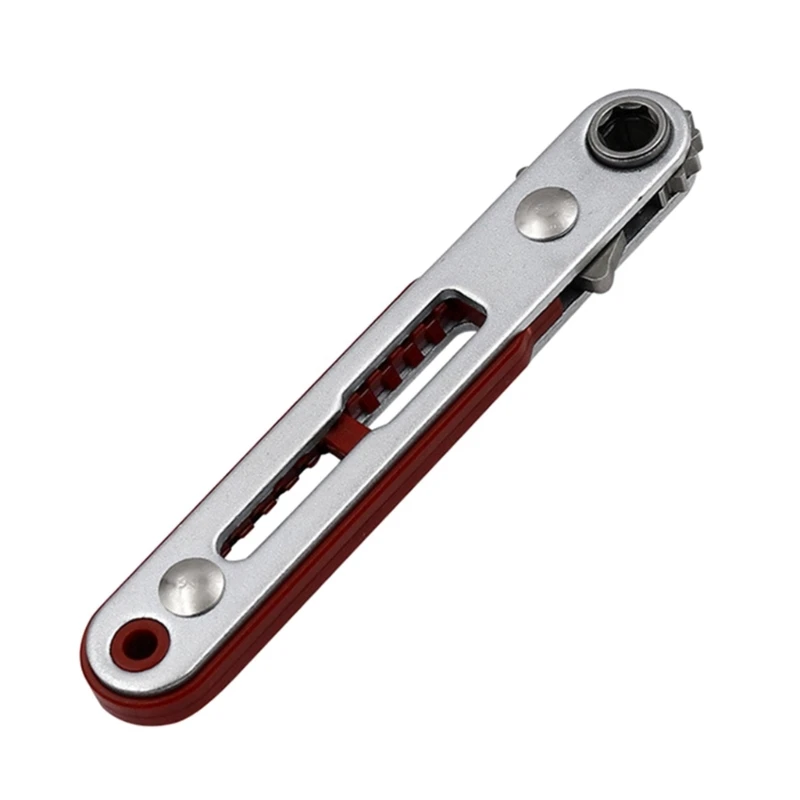 X37E Ergonomic Mini Ratchet Wrench Comfortable Grip Screwdriver Durable for Easy Use