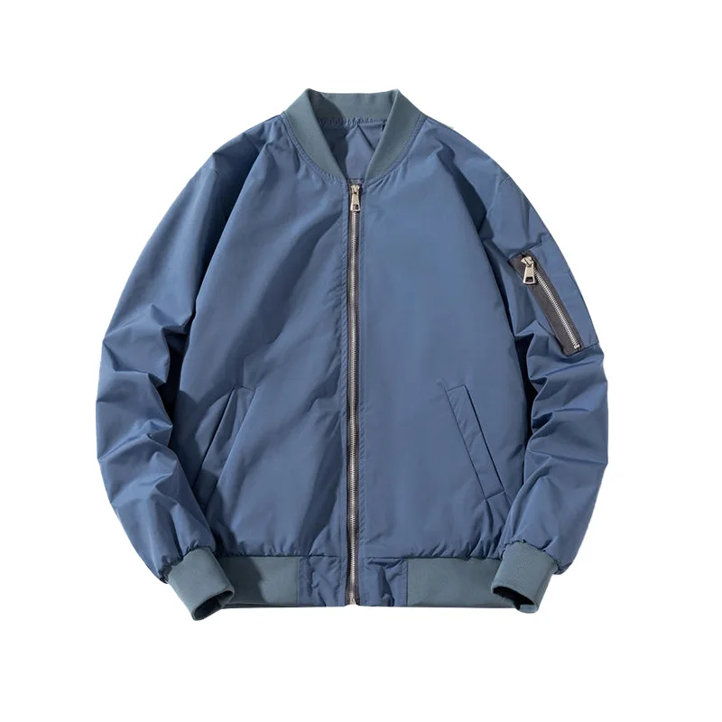 

New Spring-Autumn Windproof and Waterproof Jacket for Men - Trendy Baseball Shirt for Men - Flight Jacket Coat - High-end Style