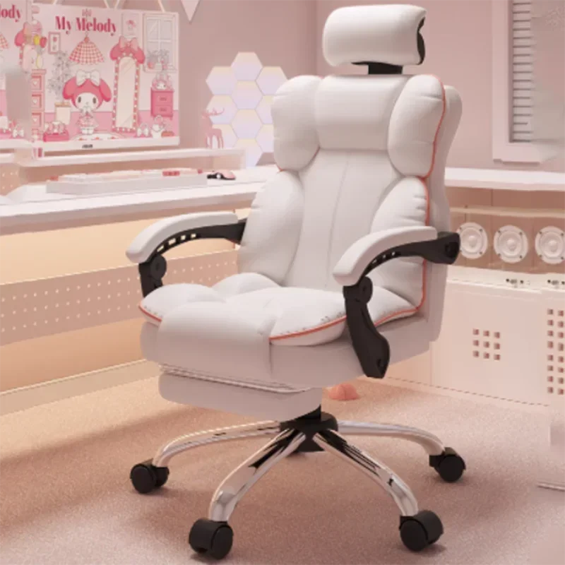 

Офисный стул Luxairy Support, необычный дизайн пола, офисный стул для гостиной, компьютерный белый скандинавский стул Cadeira Para Escritorio, мебель