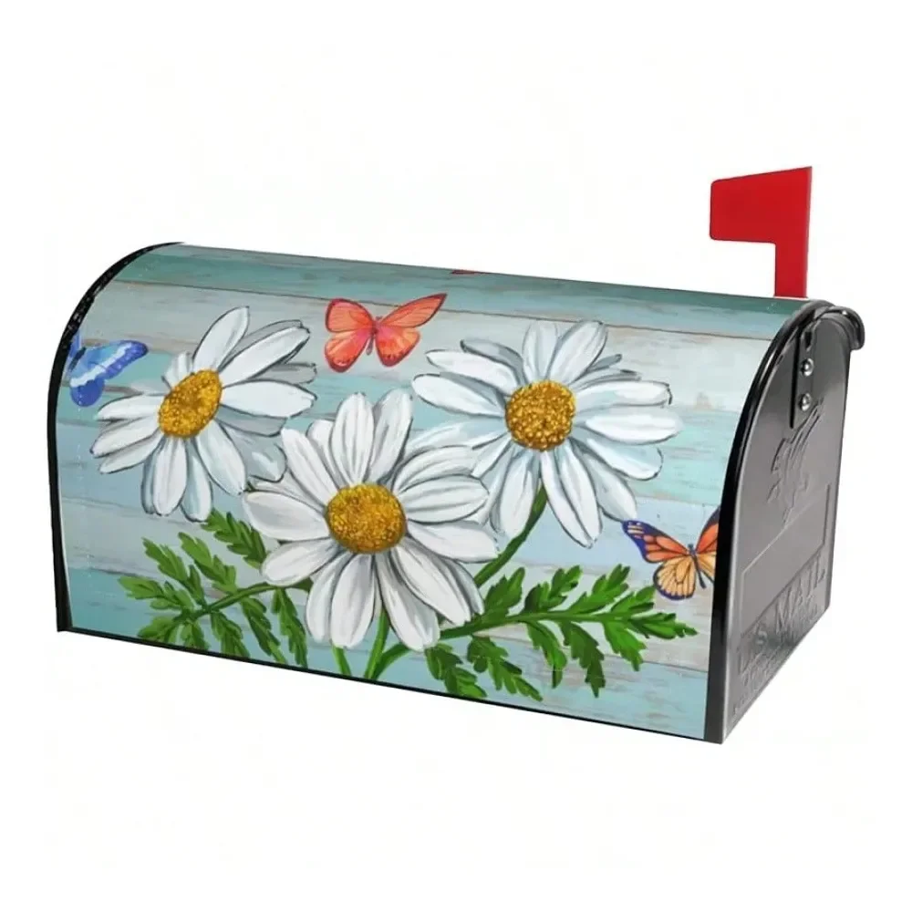 

Covers Magnetic Standard Size,18x21 With Spring Summer Magnetic Mailbox Covers Holiday Outside Yard Decor2025