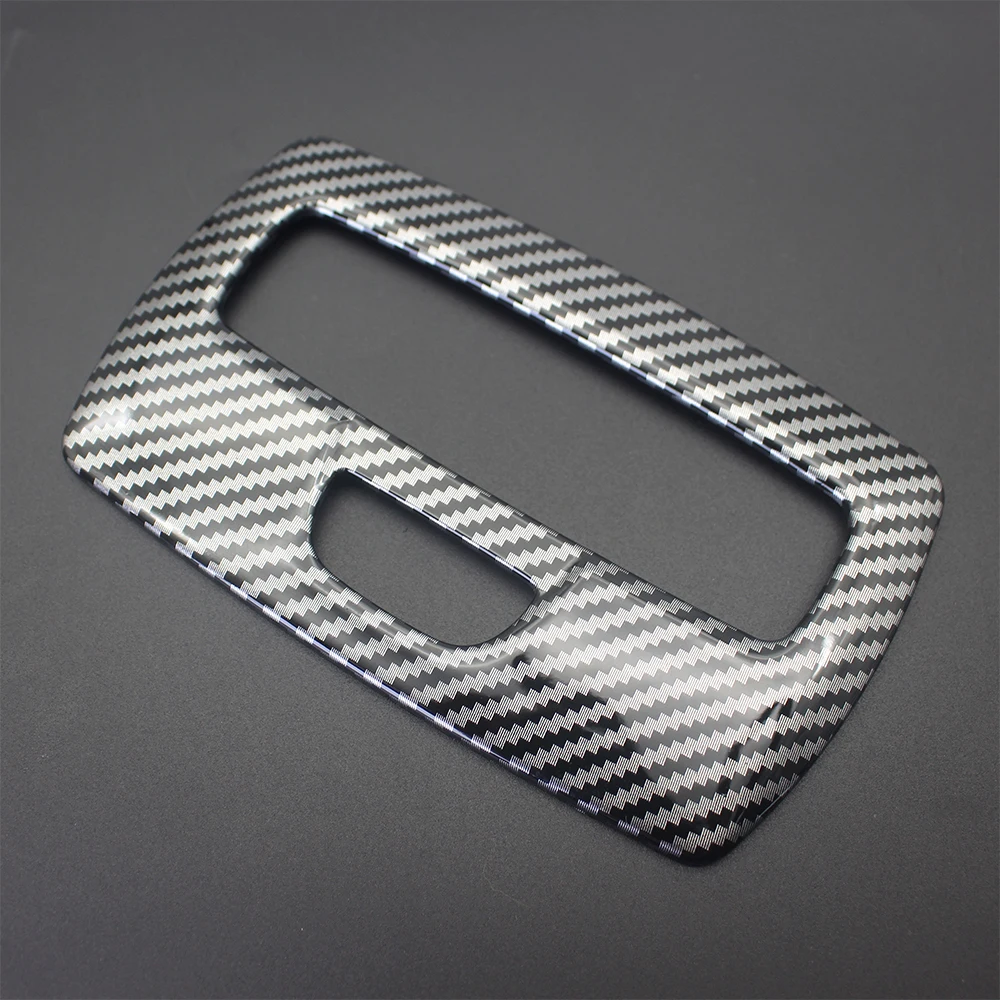 ABS Carbon Fiber Color Rear Head-Mounted Reading Lighting Panel Trim For Dacia Duster 2