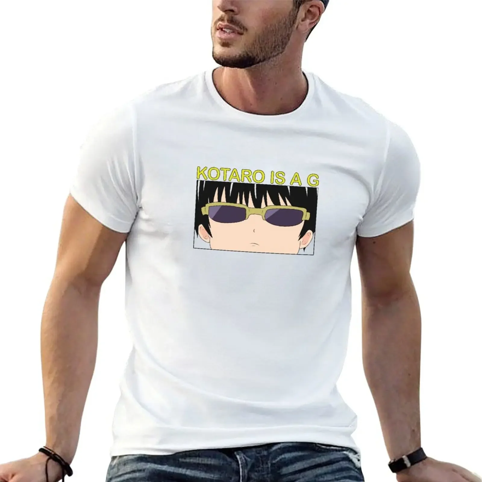 

Kotaro IS A G T-Shirt man clothes baggy shirts men tshirt