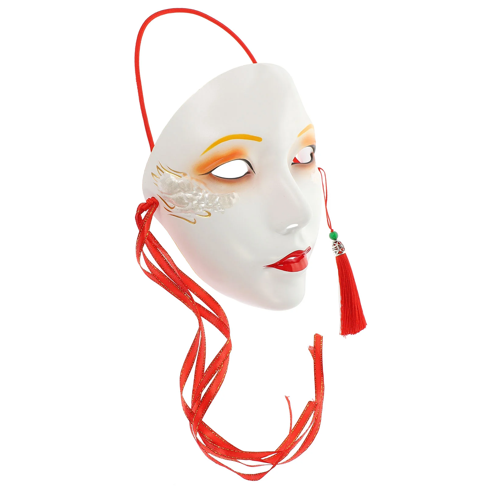 Máscara antigua Cosplay mujeres maquillaje carnaval fiesta Prop broma decoración plástico adultos mascarada