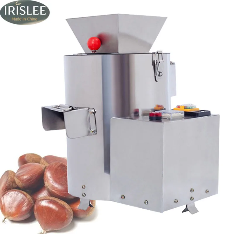 Fully Automatic Chestnut Peeling Machine Commercial Chestnut Huller Castanea Mollissima Kernel Sheller Machine