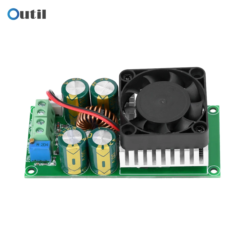 

10A DC-DC Adjustable Buck Module 25-120V to 1.2-35V Step Down Voltage Regulator Solar LED Drive Power Supply Module