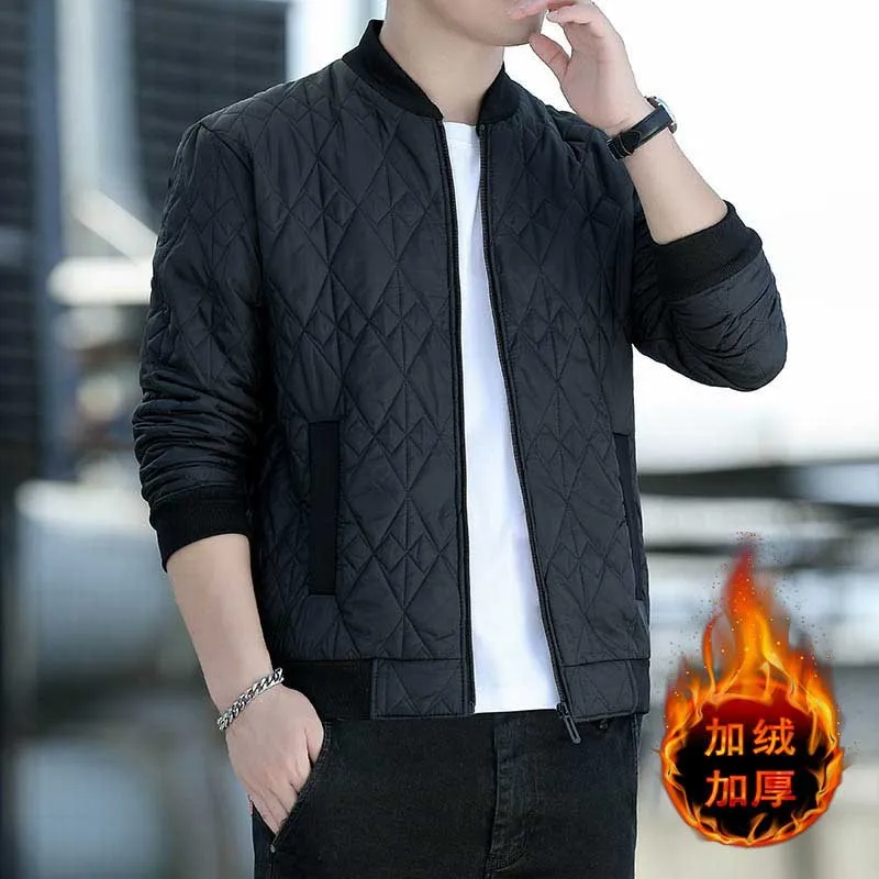 

Свитер мужской осенне-зимний новый бархатный свитер с воротником-стойкой в тон, куртка